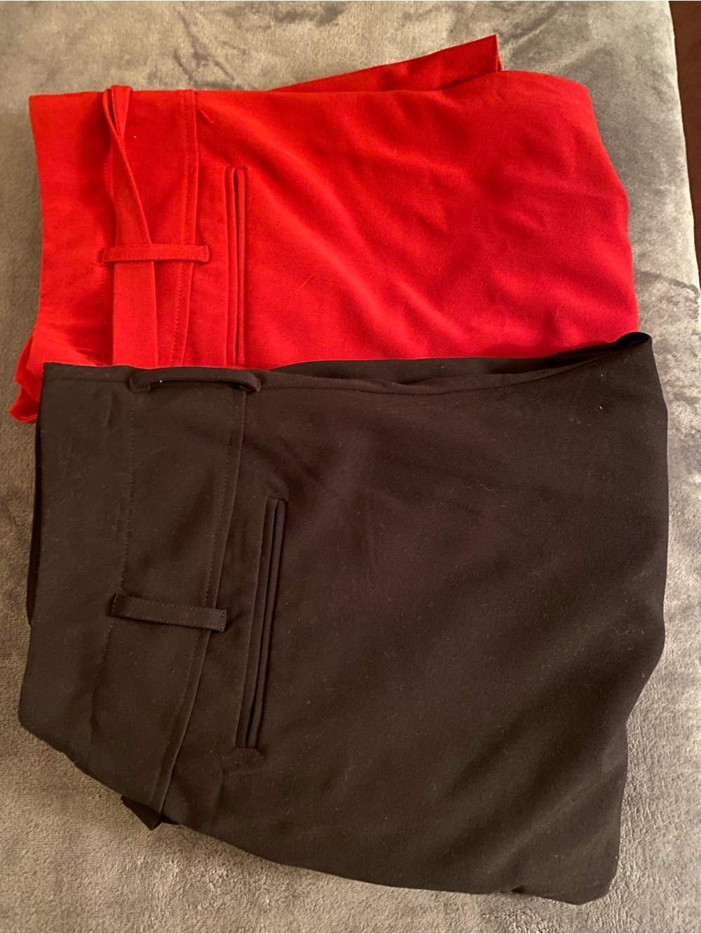 Victoria's Secret Red and Black pants — Sleek High-Waist Styles